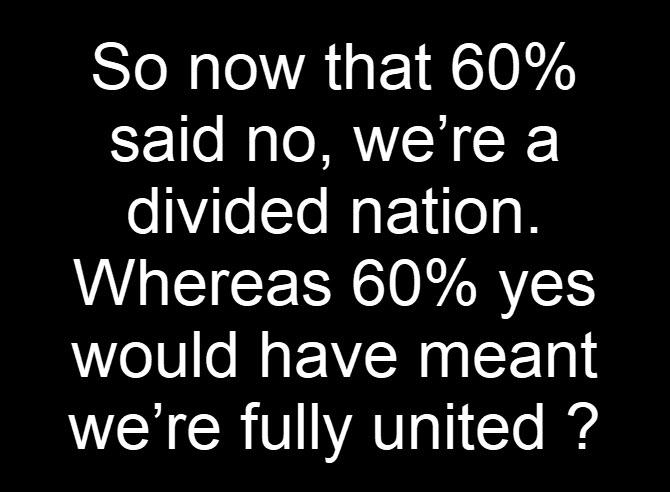United or divided