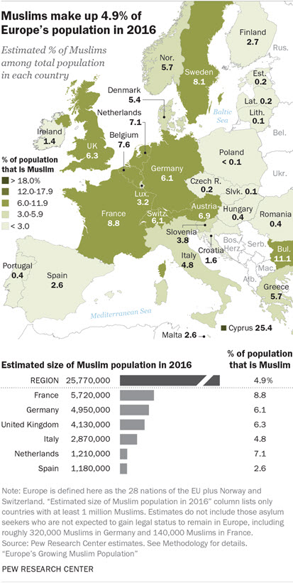 European Muslim Immigration 
